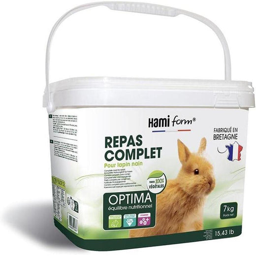 HAMIFORM Repas Complet Optima Lapin Nain 7kg