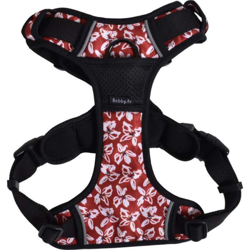 BOBBY Harnais Rando Monoi pour Chat Taille XS Bordeaux