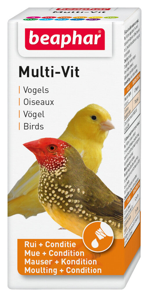 BEAPHAR Multi-Vit Oiseaux 20ml