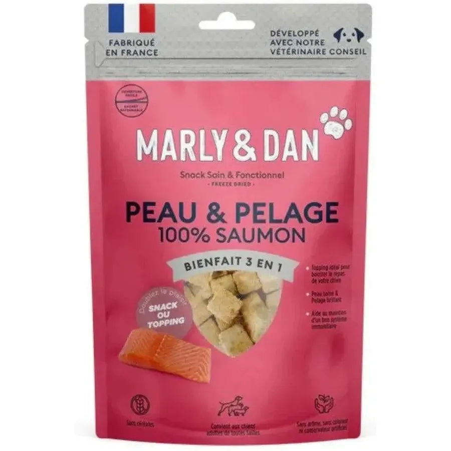 Freeze Dried Peau & Pelage – 100% Saumon (50 g)
