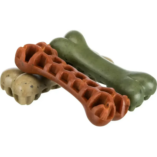 TRIXIE Denta Fun Veggie Honey Comb Bone aux Algues Taille S 8.5cm