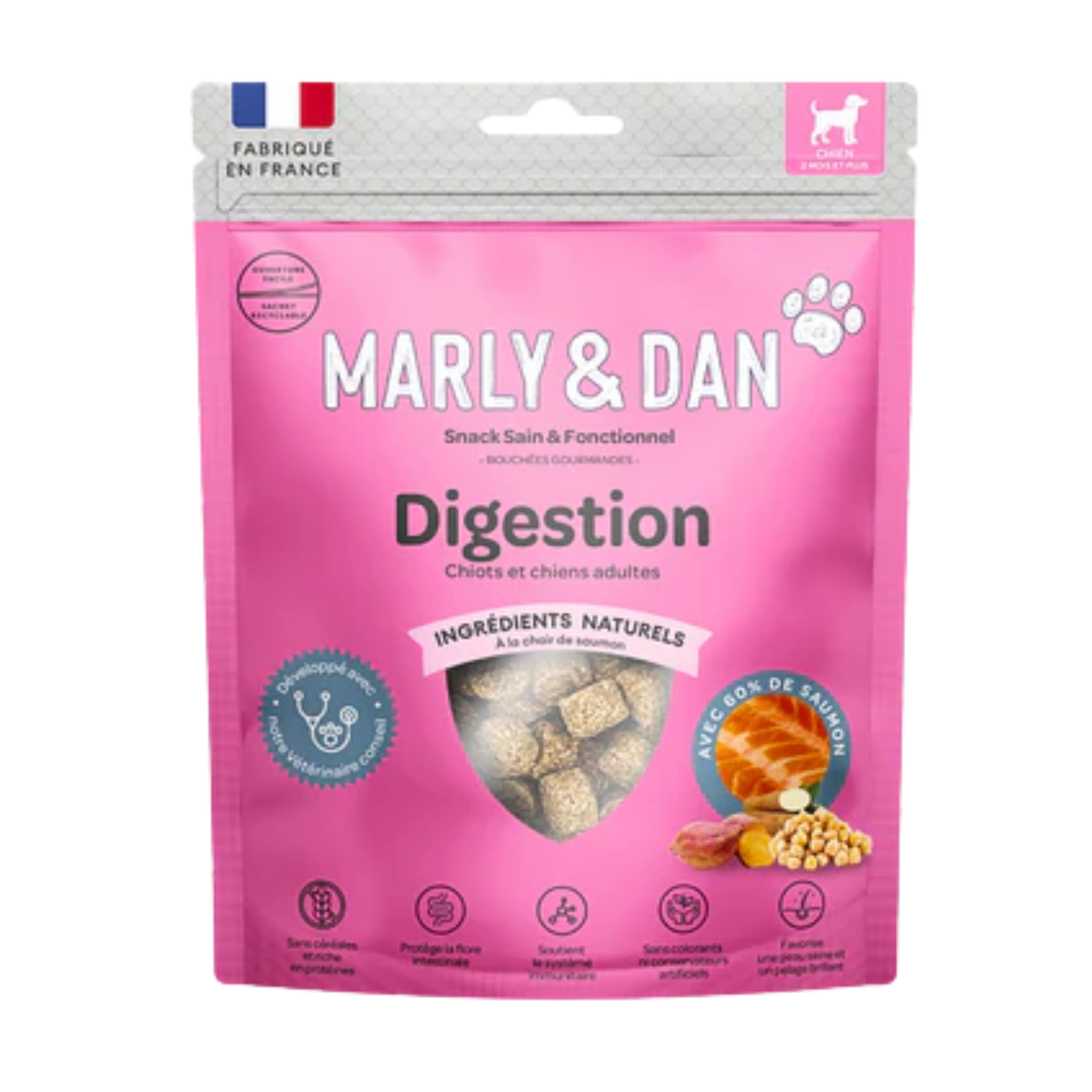 Marly & Dan digestion saumon