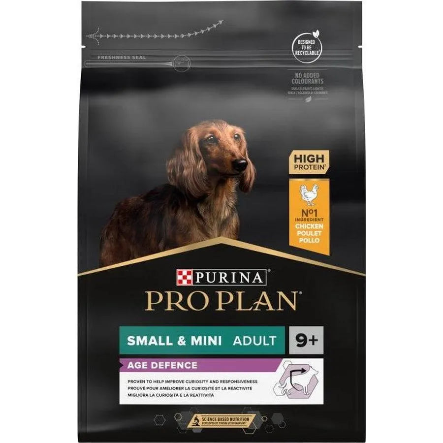 PRO PLAN SMALL & MINI ADULT 9+ Riche en Poulet de Haute Qualité