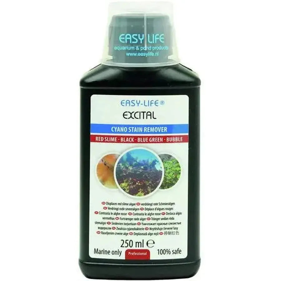 EASY LIFE Excital 250 ml – Algicide Aquarium Anti-Algues Format Compact