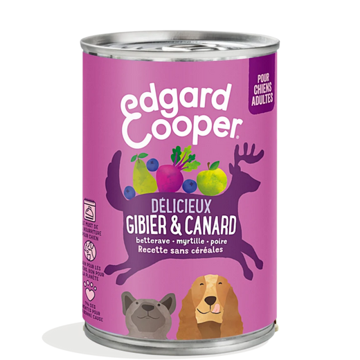 Edgard & Cooper Gibier et canard - 400G