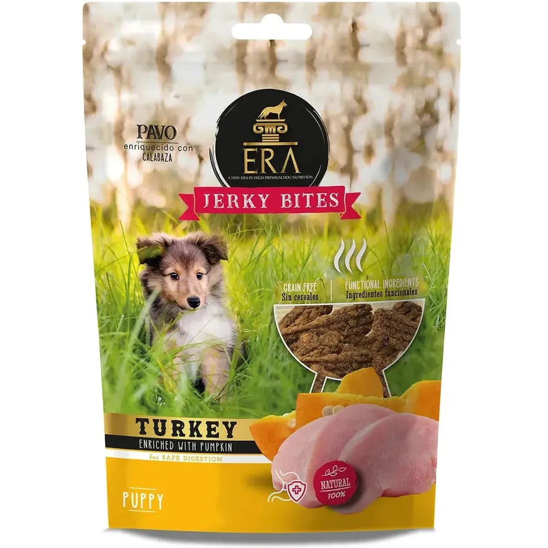 Friandise Chiot ERA Jerky Puppy Snack Dinde 90g