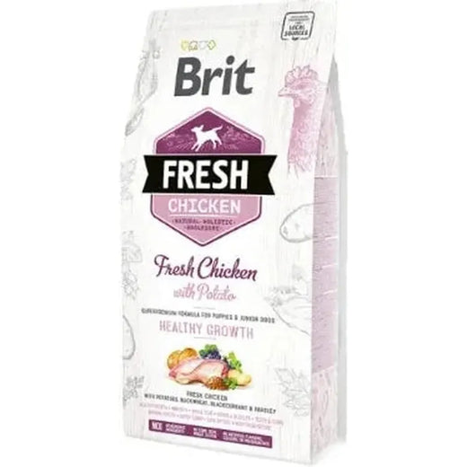 Brit Fresh Poulet avec pommes de terre Puppy Healthy Growth