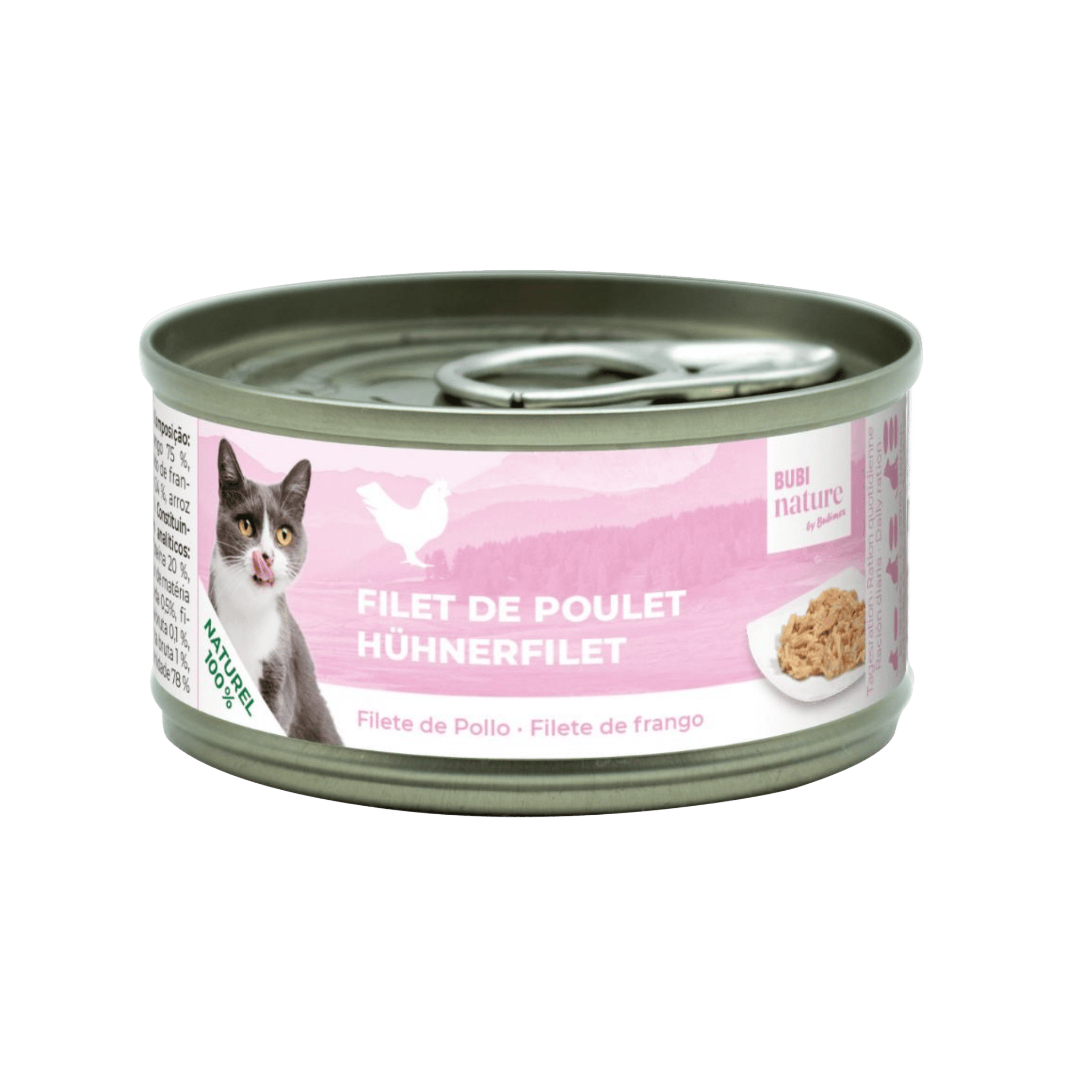 Bubi nature Filet de poulet -70G