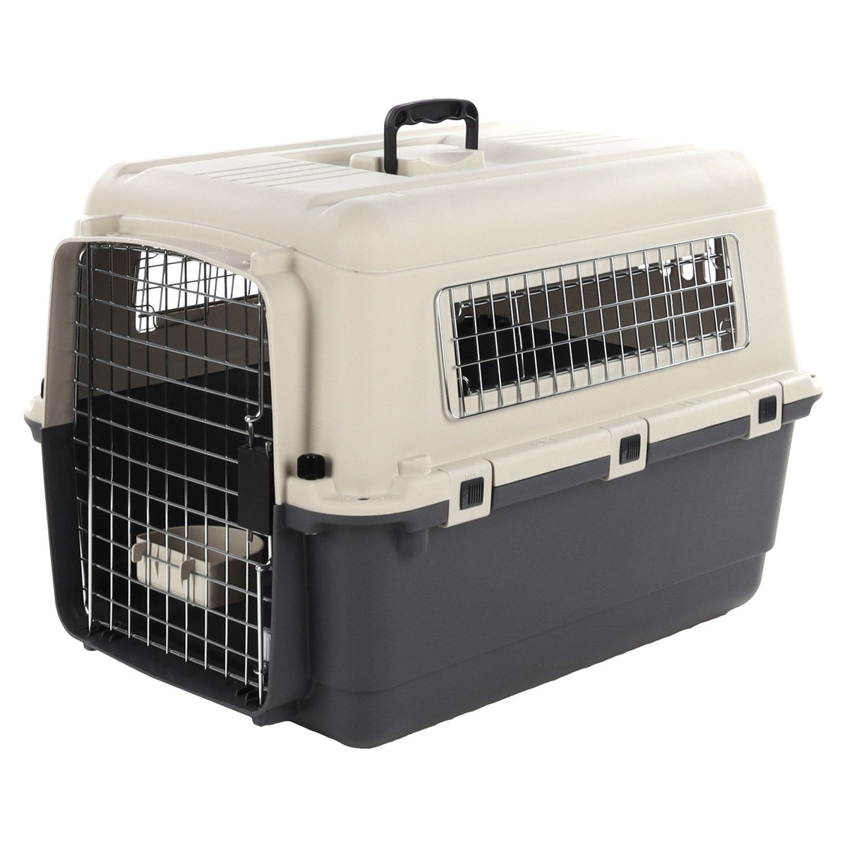 FLAMINGO Caisse de Transport Nomad M pour Chien 53x67x47cm Gris Foncé