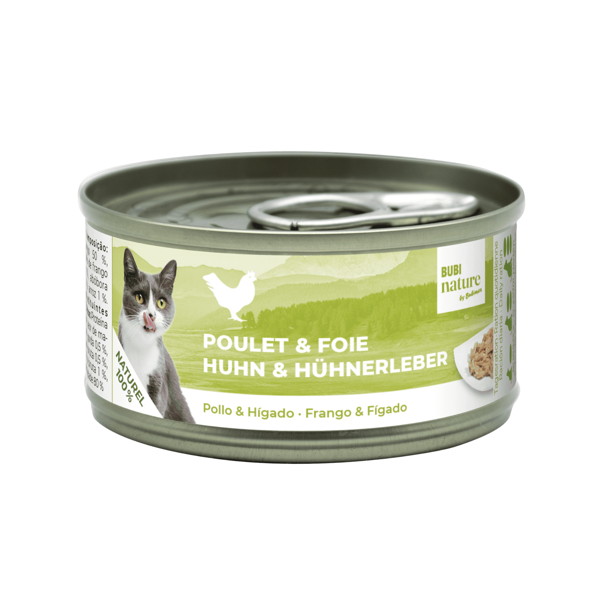 Bubi nature foie de poulet -70G