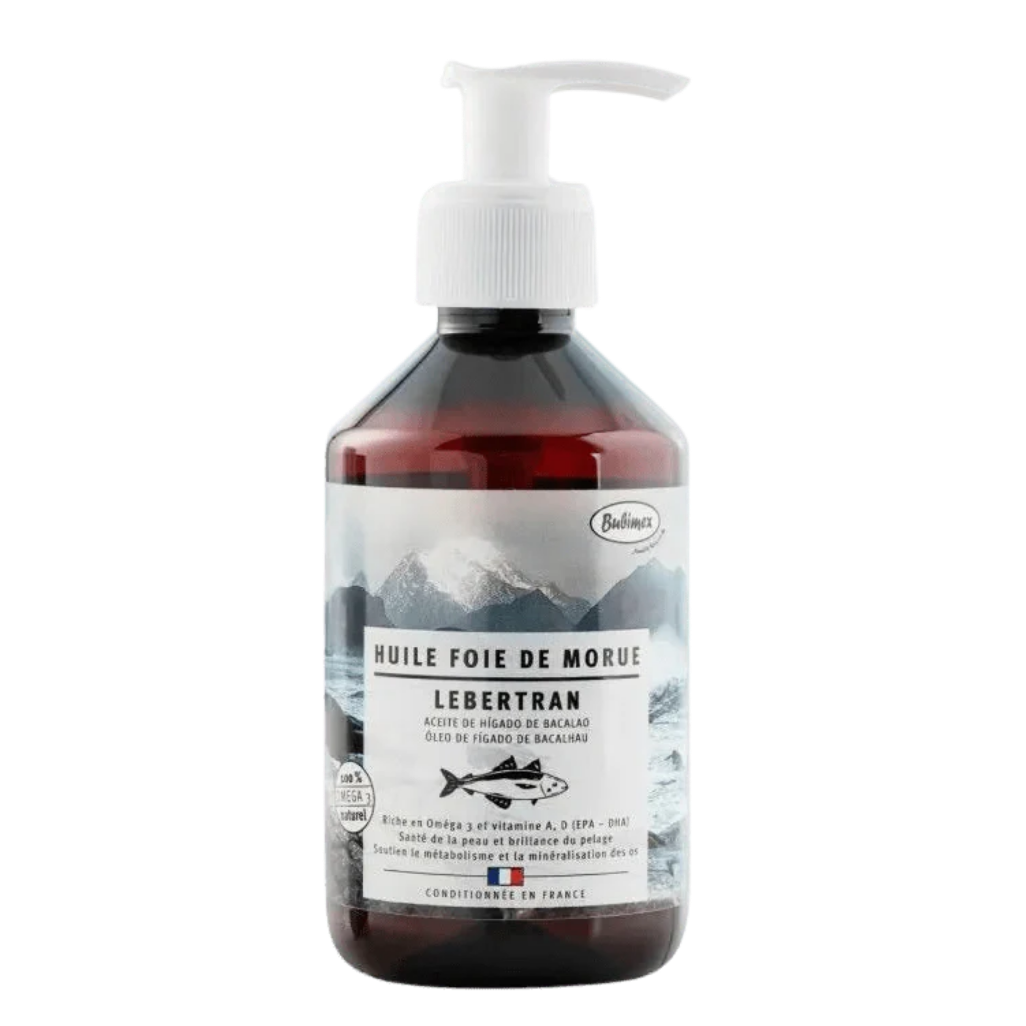 Huile de foie de morue bubimex - 250ML
