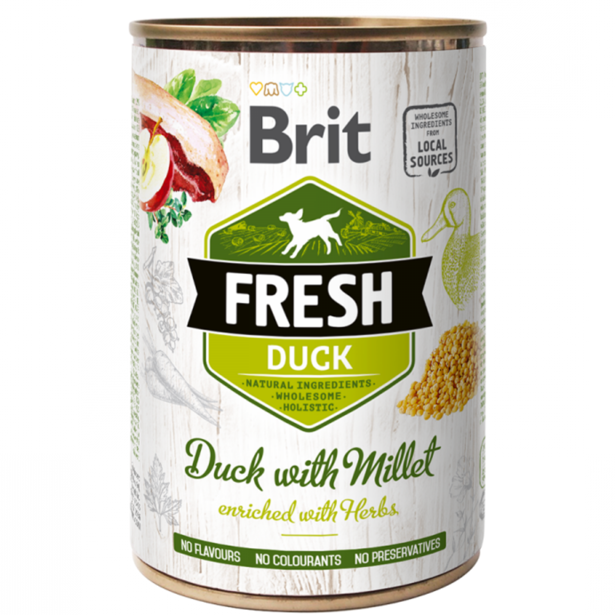 Brit Fresh canard - 400G