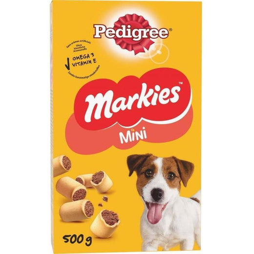 PEDIGREE Markies Mini Original Friandises pour Chien Adulte Petite Taille 500g