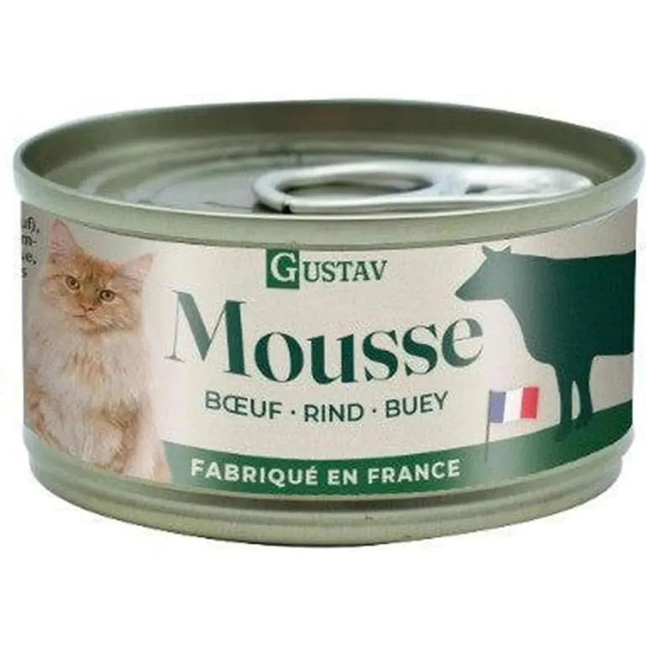 GUSTAV Mousse Chat boeuf