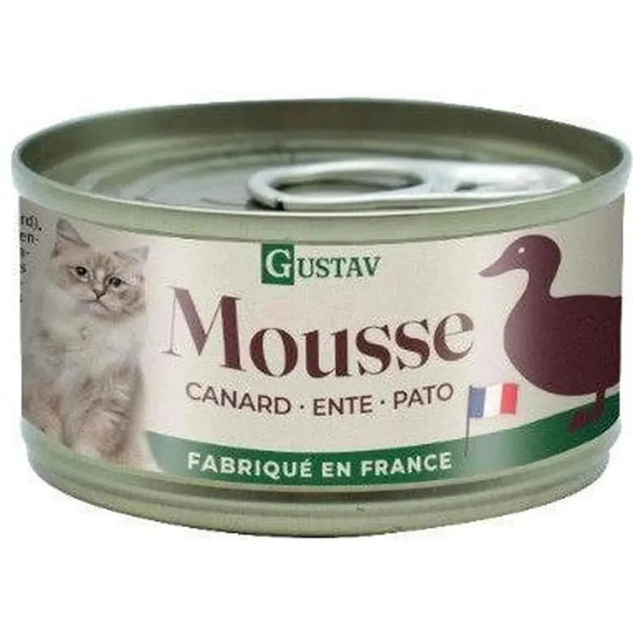 GUSTAV Mousse Chat canard