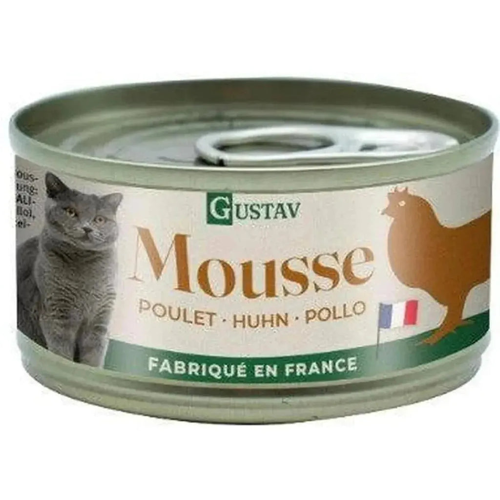 GUSTAV Mousse Chat poulet