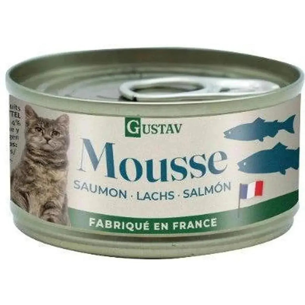 GUSTAV Mousse Chat saumon