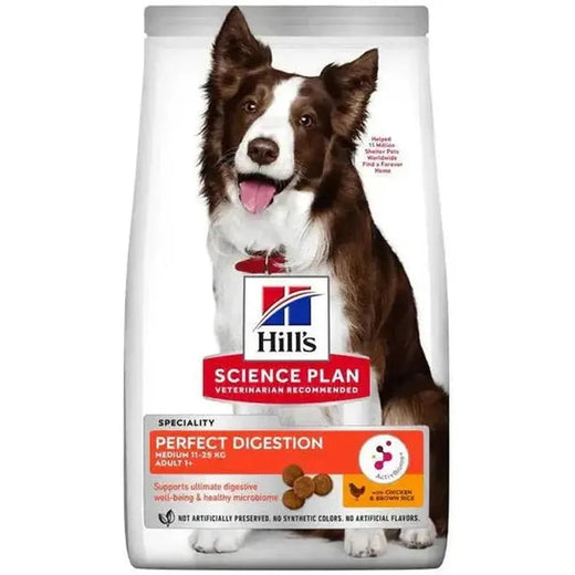 HILLS Science Plan Chien Adult Perfect Digestion Medium Poulet 12kg