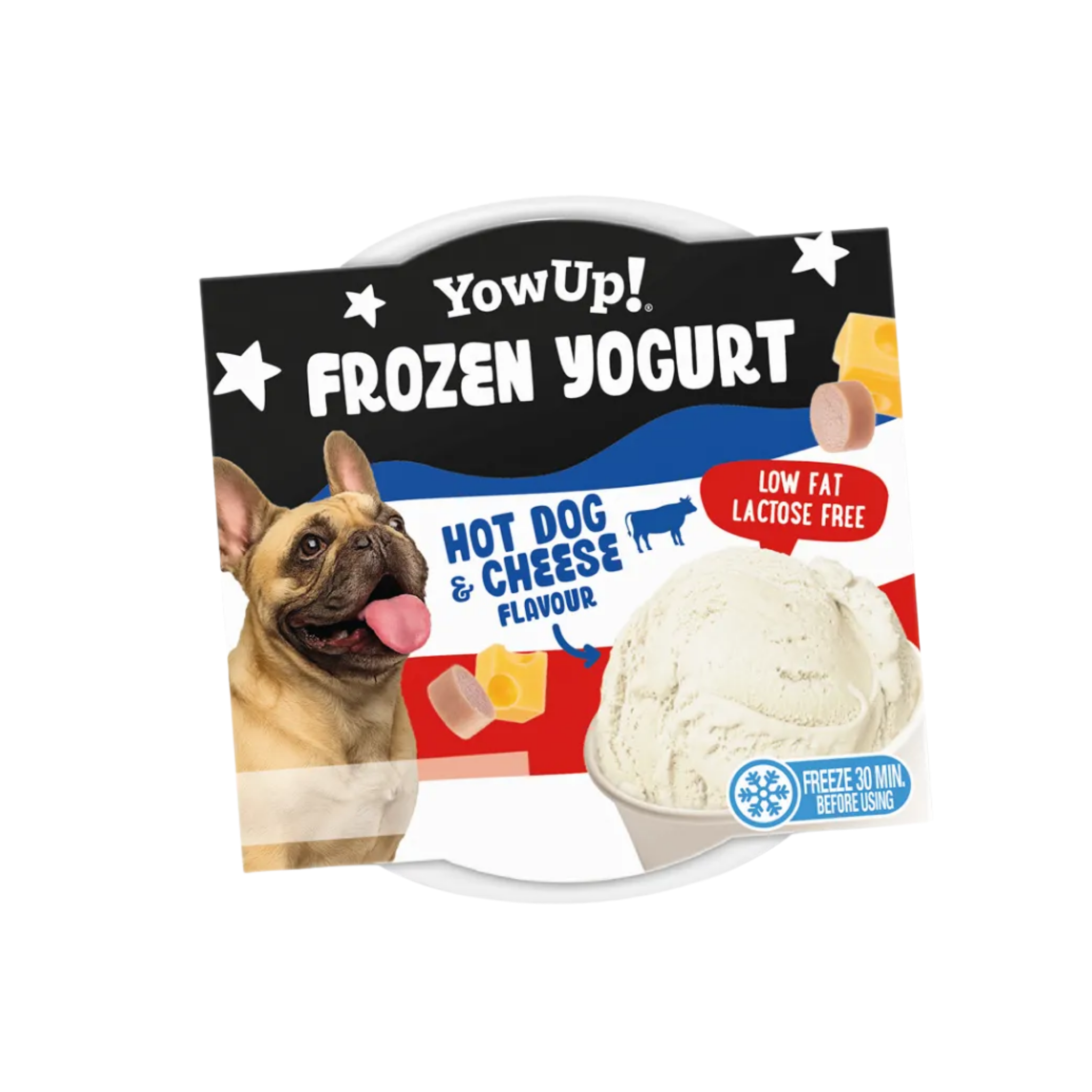 Yowup glacé hot dog et fromage