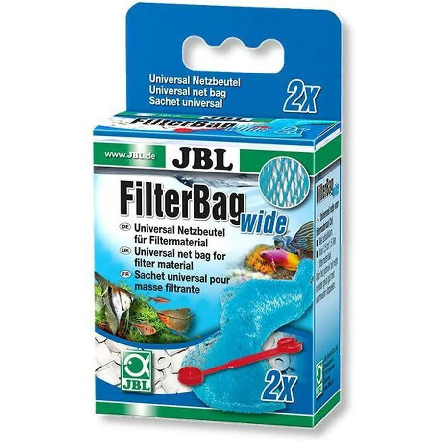 JBL Filter Bag Wide 2 pcs – Sacs Filtrants Larges pour Masses Filtrantes Aquarium