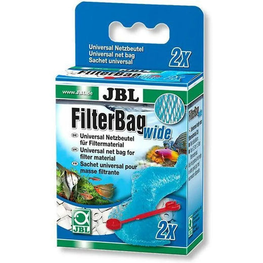 JBL Filter Bag Wide 2 pcs – Sacs Filtrants Larges pour Masses Filtrantes Aquarium
