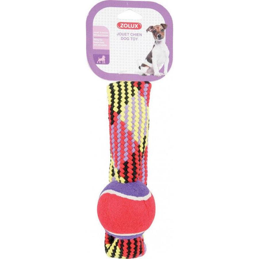 ZOLUX Jouet Cord Tennis Anneau 23cm pour chien