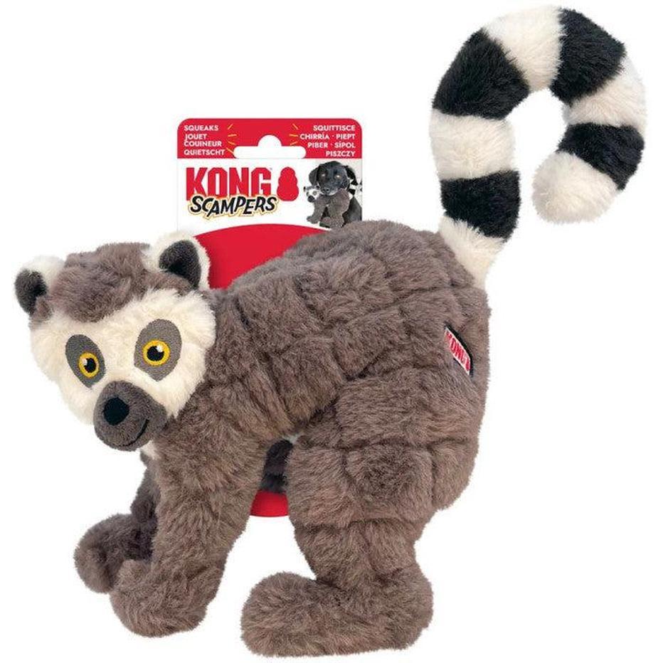 KONG Peluche Lémur avec sifflet – Taille M