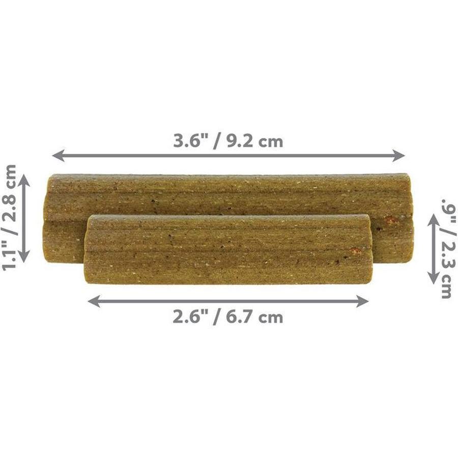 KONG Ziggies Enhanced Bâtonnets Végétaliens pour Chien Adulte Enrichis en Algues 198g