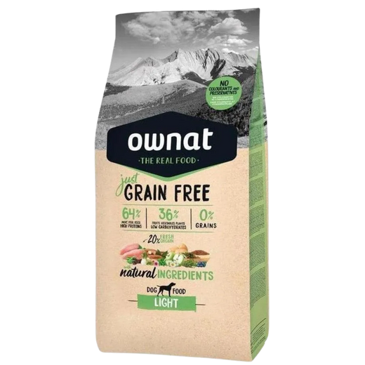Ownat just grain free light 12KG