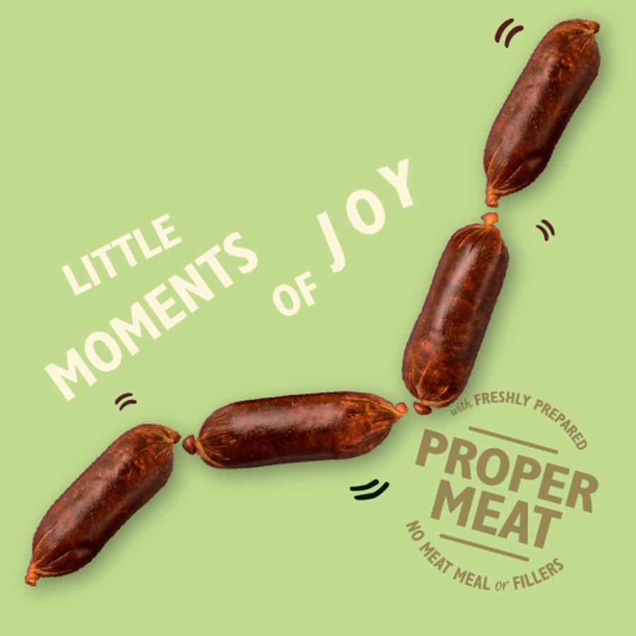 LILY'S KITCHEN Adulte Friandises Mini Saucisses Porc et Pomme 70g