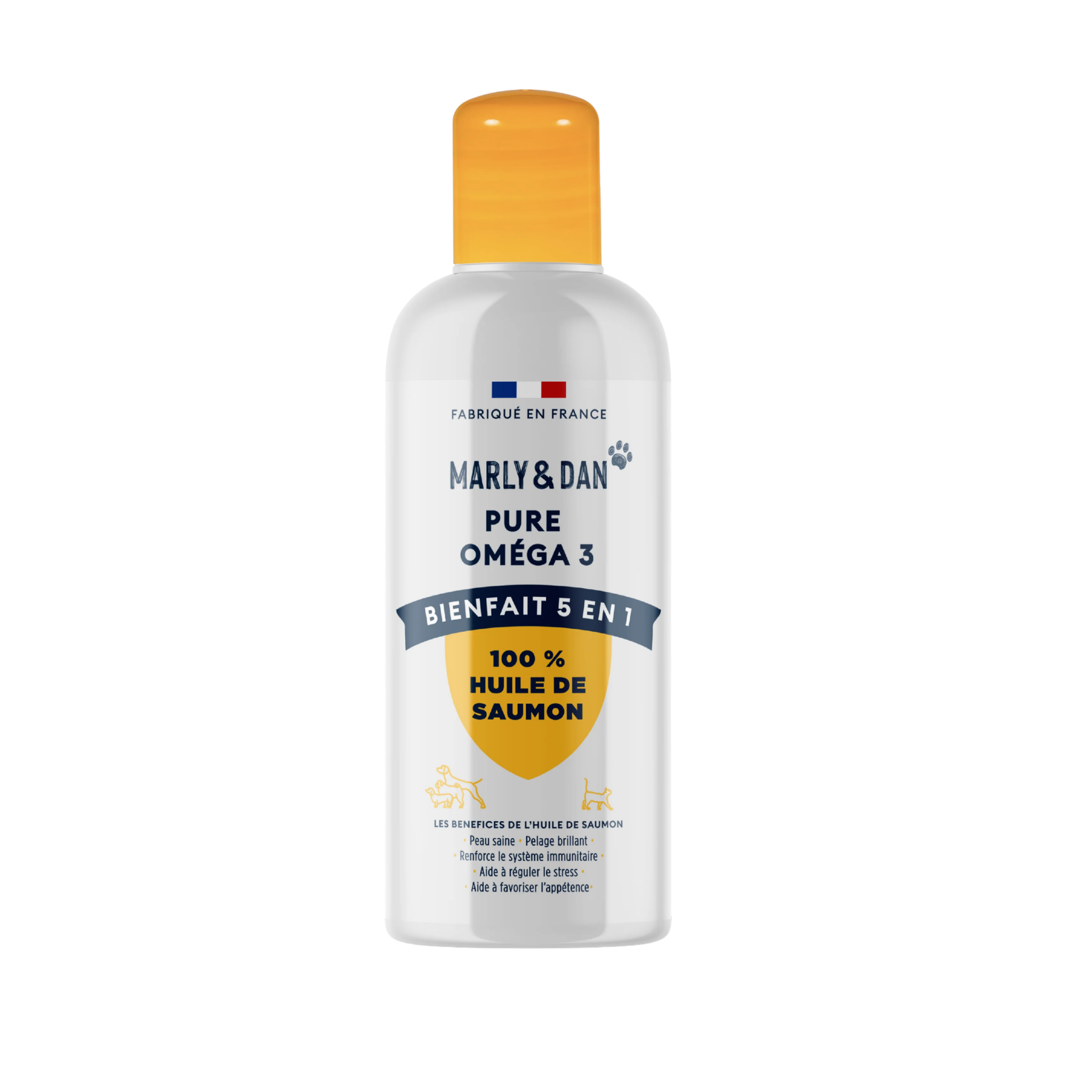 Huile de saumon marly & Dan 100ML