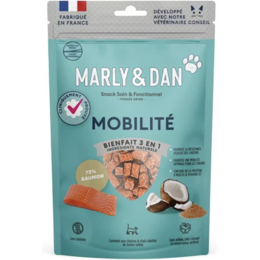 Freeze Dried Mobilité – Saumon, Coco & Insectes (50 g)