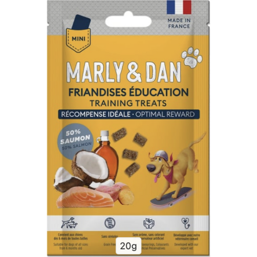 Friandises Éducation – Saumon Sans Céréales (20 g)