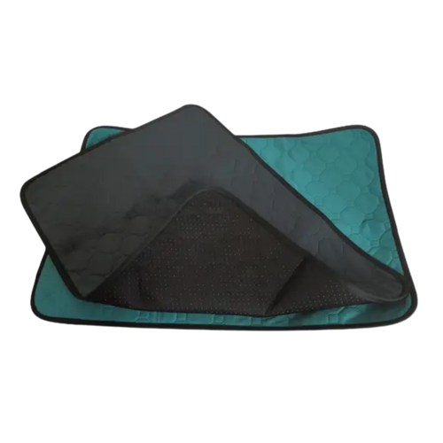 3x Tapis d'Entraînement Lavable Patsy Vert Taille M 69x41 cm
