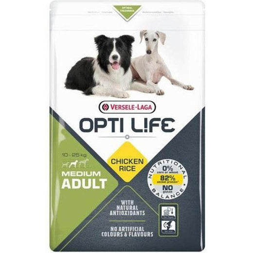 Opti Life Adult Medium Poulet Riz 12,5kg