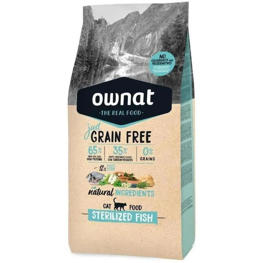 OWNAT Just Grain Free Sterilized Fish Cat