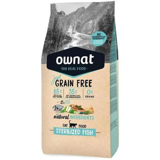 OWNAT Just Grain Free Sterilized Fish Cat