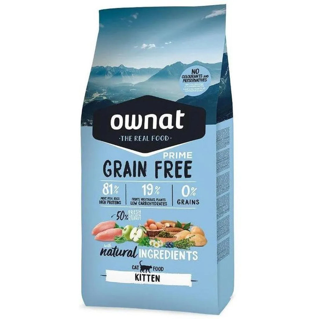OWNAT Prime Kitten Grain Free Croquettes pour Chaton