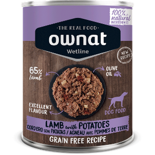 OWNAT Wetline Dog Lamb and Potatoes 395g