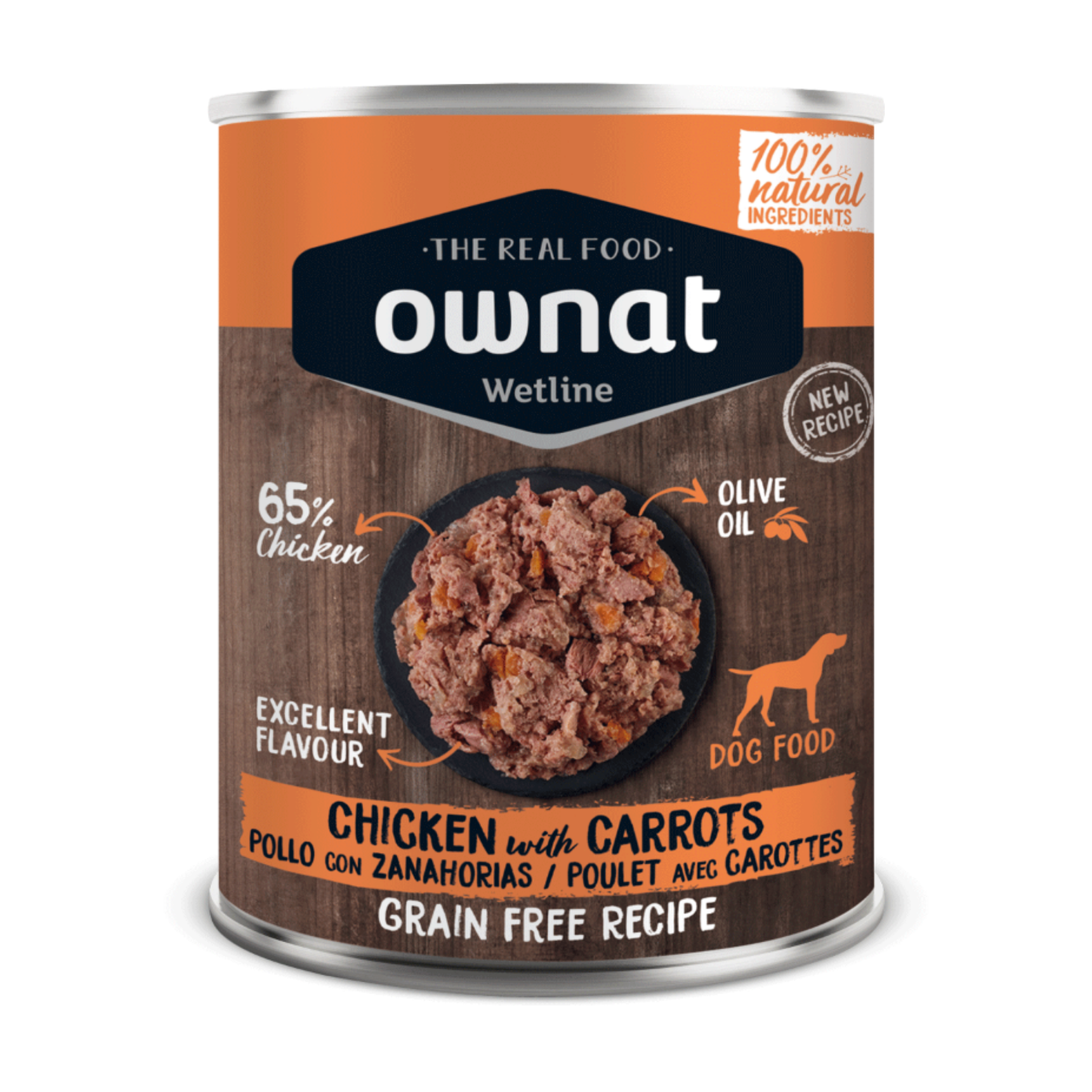 Ownat poulet carotte - 400G