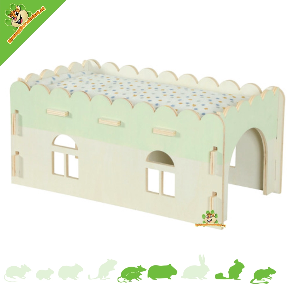 ZOLUX Maison en bois XL cochon d'inde cosy+