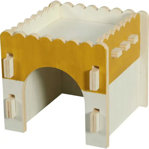 ZOLUX Maison en bois M Hamster Cosy+ Marron 15x17x14 cm