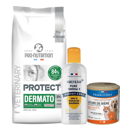 Malin Pack protect dermato 12Kg - Pack peau saine