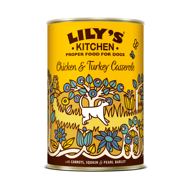 LILY'S KITCHEN Sélection de Terrines pour Chat Adulte Poulet Dinde Canard Agneau 8x85g