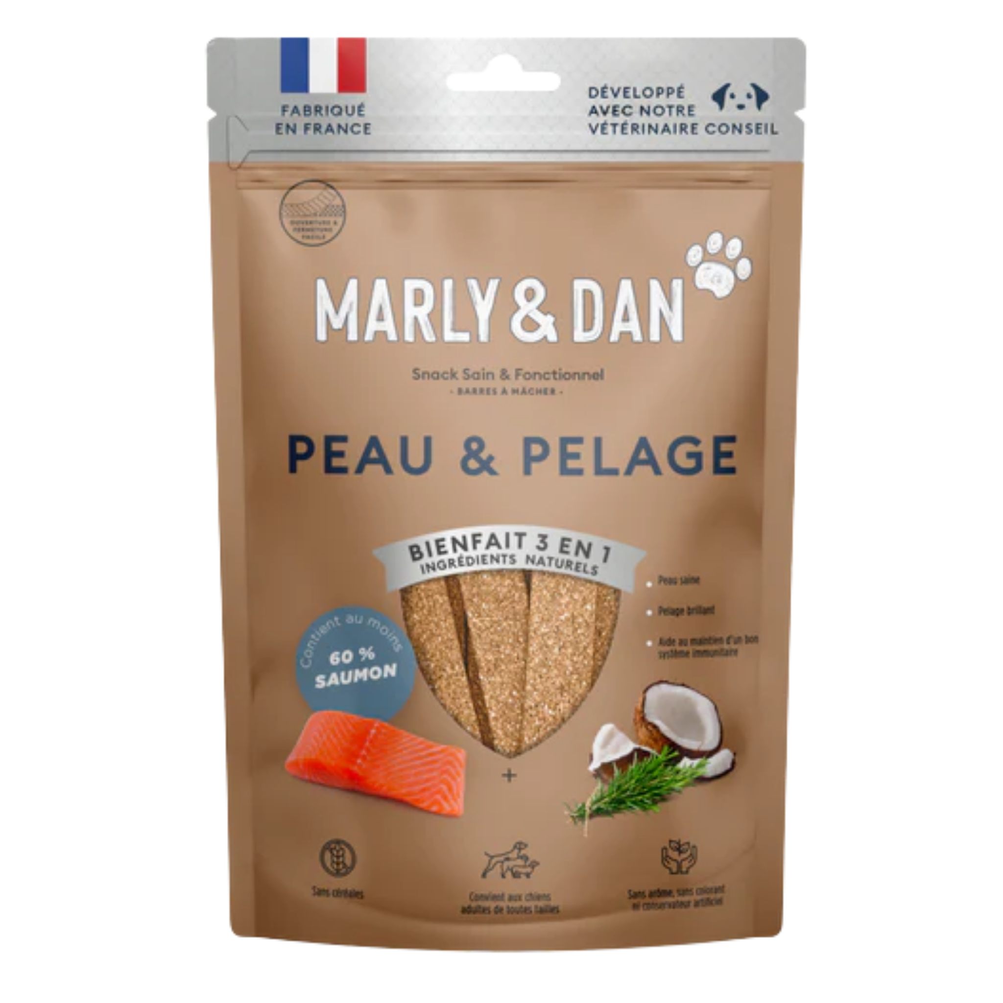 Marly Dan peau pelage barre