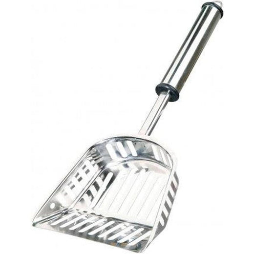 TRIXIE Pelle à litière en métal Acier Inoxydable Taille M