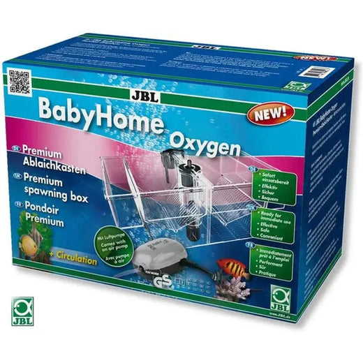 JBL BabyHome Oxygen – Pondoir & Bac d'Élevage Oxygéné pour Alevins
