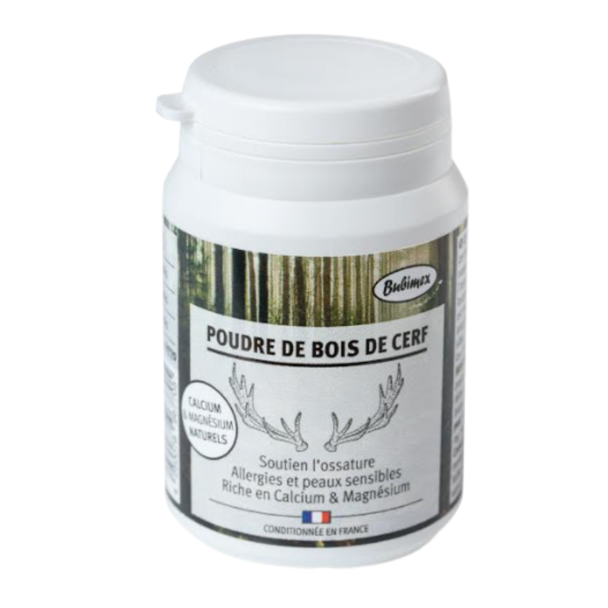 Poudre de bois de cerf 60G