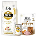 Malin Bundle Brit Care Chien Adulte au Poulet – Pack Croquettes + boite et friandises