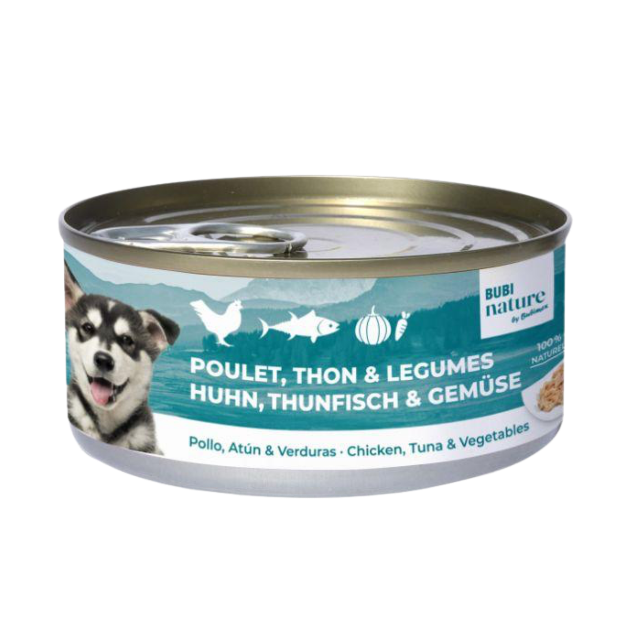 Poulet poisson blanc 70G
